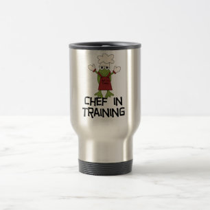 Mug De Voyage Chef de grenouille en formation de T-shirts et cad