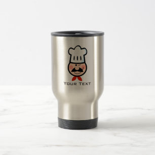 Mug De Voyage Chef ; Métal-regard balayé