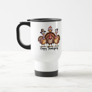 Mug De Voyage Chemise bon thanksgiving Jour des vacances d'aut