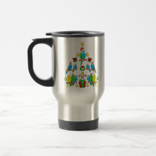 Mug De Voyage Chemise de basketball de Noël Merry Swishmas Santa