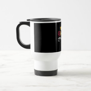 Mug De Voyage Chemises d'enseignant de 2e année J'aime mes deuxi
