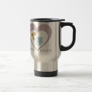 Mug De Voyage Chers cookies Père Noël Apportez des jouets Coeurs