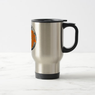 Mug De Voyage CHEVAL gris/bleu 18 once Stein