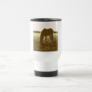 Mug De Voyage Cheval Pop Art