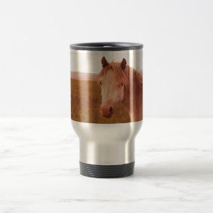 Mug De Voyage cheval sauvage vintage