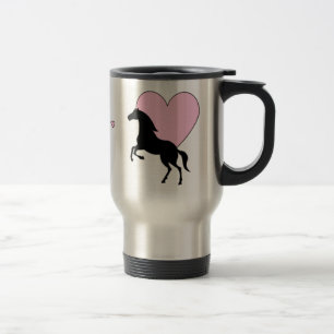 Mug De Voyage Chevaux et amour