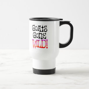 Mug De Voyage Chèvre, chèvre et boisson