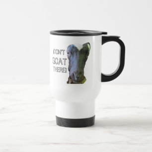 Mug De Voyage Chèvre "NE VEUX PAS LÀ !" Musique de voyage