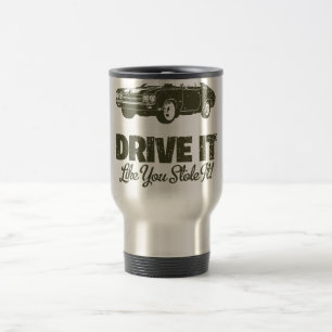 Mug De Voyage Chevrolet 1970 Chevelle solides solubles 454
