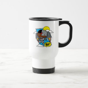 Mug De Voyage Chibi Cyborg S'Est Éteint !
