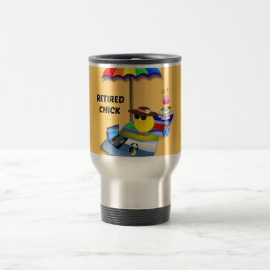 Mug De Voyage Chick retraité, oh si mignon,