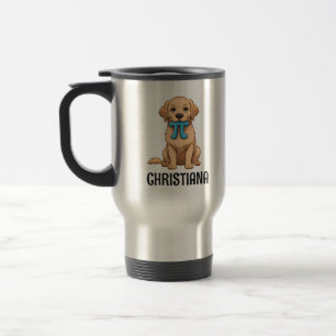 Mug De Voyage Chien De Jour Personnalisé Avec Symbole Pi Joyeu