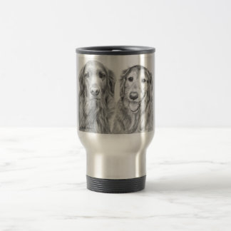 Mug De Voyage Chiens d'arrêt d'or Fred et Baxter