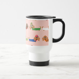 Mug De Voyage Chiens drôles de teckel