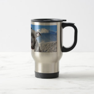 Mug De Voyage Chiot de Pitbull Terrier d'Américain