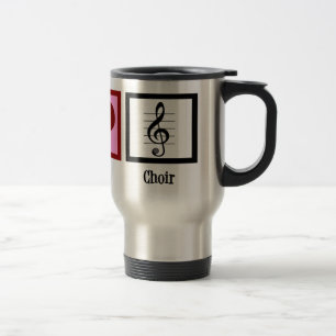 Mug De Voyage Choeur d'amour de paix