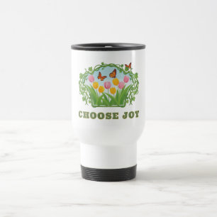 Mug De Voyage Choisissez Joie Printanière