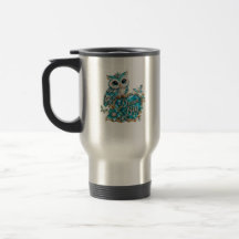 Chouette de cristal turquoise Rêve grand Design de