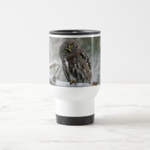 Mug De Voyage Chouette pygmée du Nord