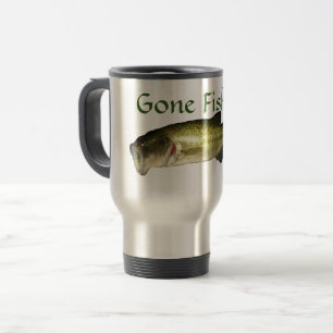 Mug De Voyage Citation amusante du poisson de basse