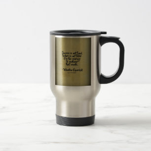 Mug De Voyage Citation de Winston Churchill ; Succès