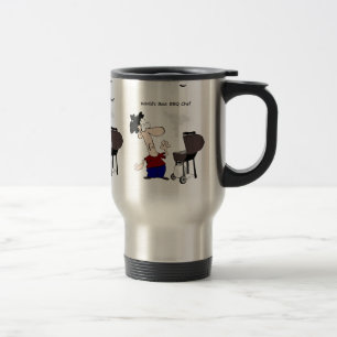Mug De Voyage Citation du meilleur chef du barbecue du monde pou