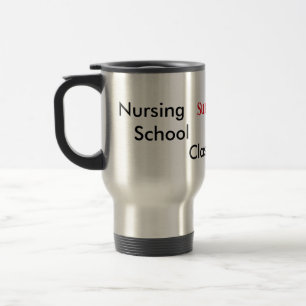 Mug De Voyage Classe de survivant de l'école de soins infirmiers