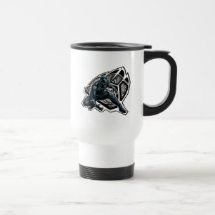 Mug De Voyage Classiques Avengers   Badge de patte de Black Pant