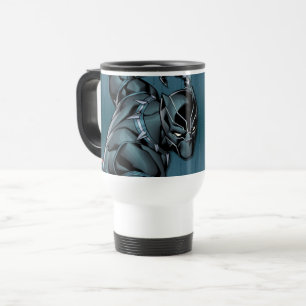 Mug De Voyage Classiques Avengers Black Panther attaque avec s