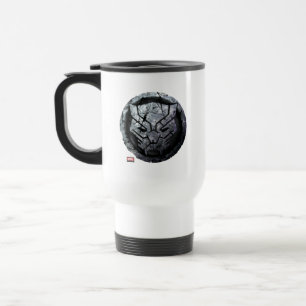 Mug De Voyage Classiques Avengers Emblème de pierre de Black P