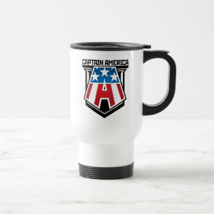 Mug De Voyage Classiques Avengers   Icône patriotique de Captain