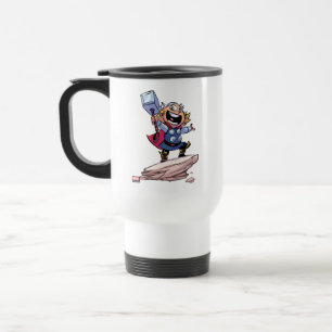 Mug De Voyage Classiques Avengers   Mini Thor avec Mjolnir