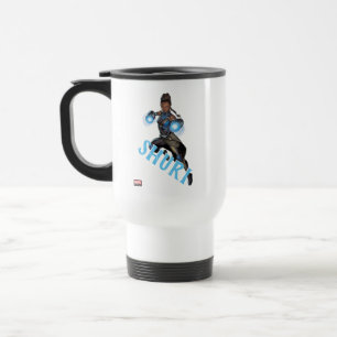 Mug De Voyage Classiques Avengers Shuri Saut avec gantelets