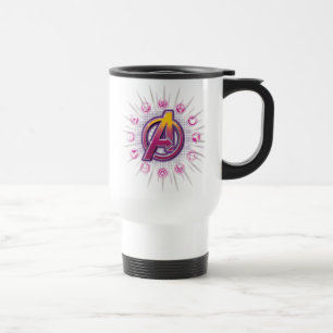 Mug De Voyage Classiques des Avengers   Icônes stellaires des Av