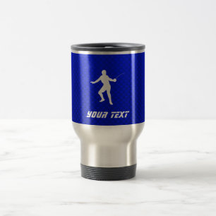 Mug De Voyage Clôture bleue
