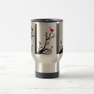 Mug De Voyage Coeur d'écorce noire