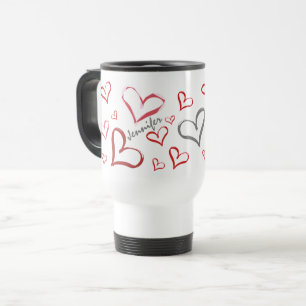 Mug De Voyage Coeurs tumultueux