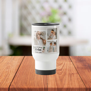 Mug De Voyage Collage Photo & Grand-Mère Cuisine Toujours Ouvert