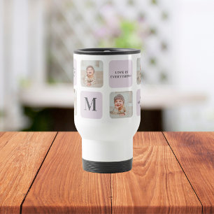 Mug De Voyage Collage Photo & Meilleure Grand-Mère Jamais Meille