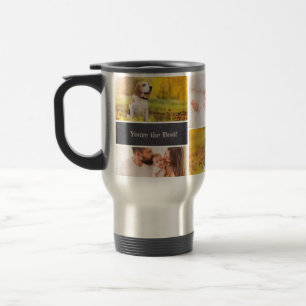 Mug De Voyage Collage photo personnalisé idée cadeau Vous êtes l