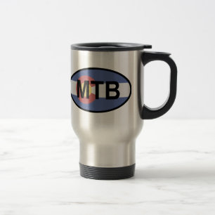 Mug De Voyage Colorado Drapeau VTT