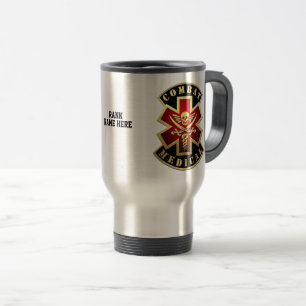 Mug De Voyage Combattre le patchs croisé crâne et épées Médicale