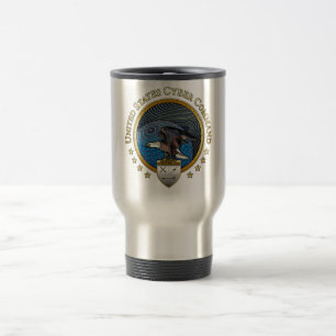Mug De Voyage Commande de Cyber des USA
