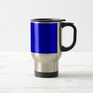 Mug De Voyage Concepteur Customisé couleur bleue