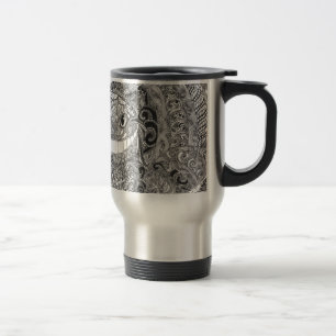 Mug De Voyage Conception de chat de Cheshire