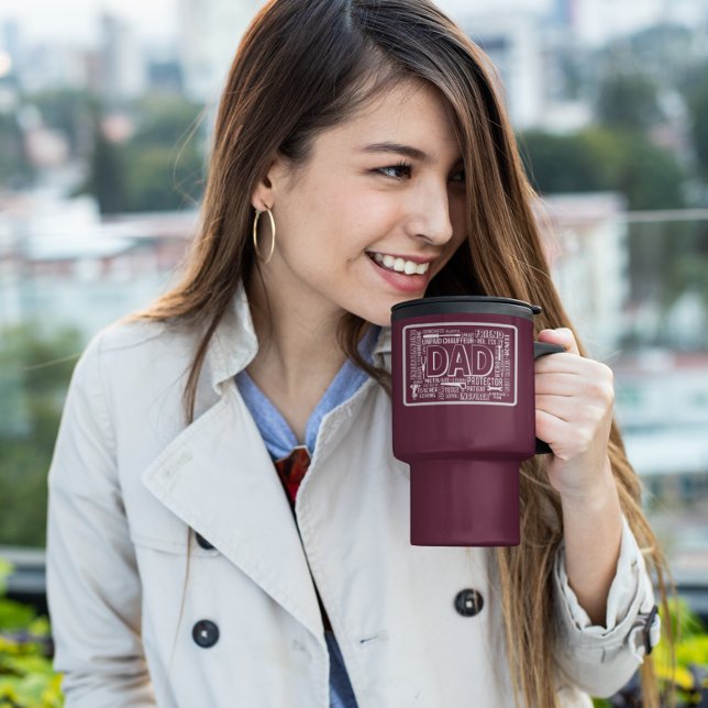 Mug De Voyage Conception de définition DAD (Créateur téléchargé)