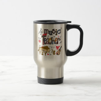 Mug De Voyage Conception de la sublimation de l'enseignant de mu