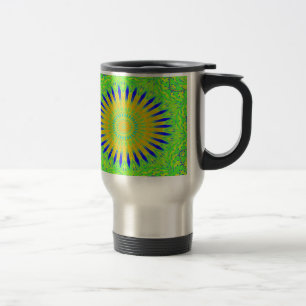 Mug De Voyage Conception de motif africain en impression d'art v
