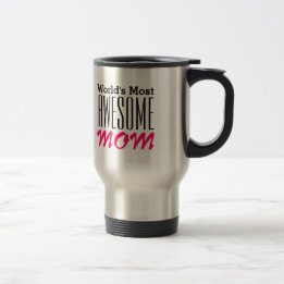 Mug De Voyage Conception de texte MAMAN LA PLUS GÉNIALE AU MONDE