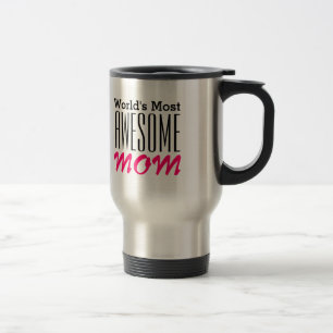 Mug De Voyage Conception de texte MAMAN LA PLUS GÉNIALE AU MONDE
